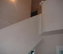 Plâtre escalier